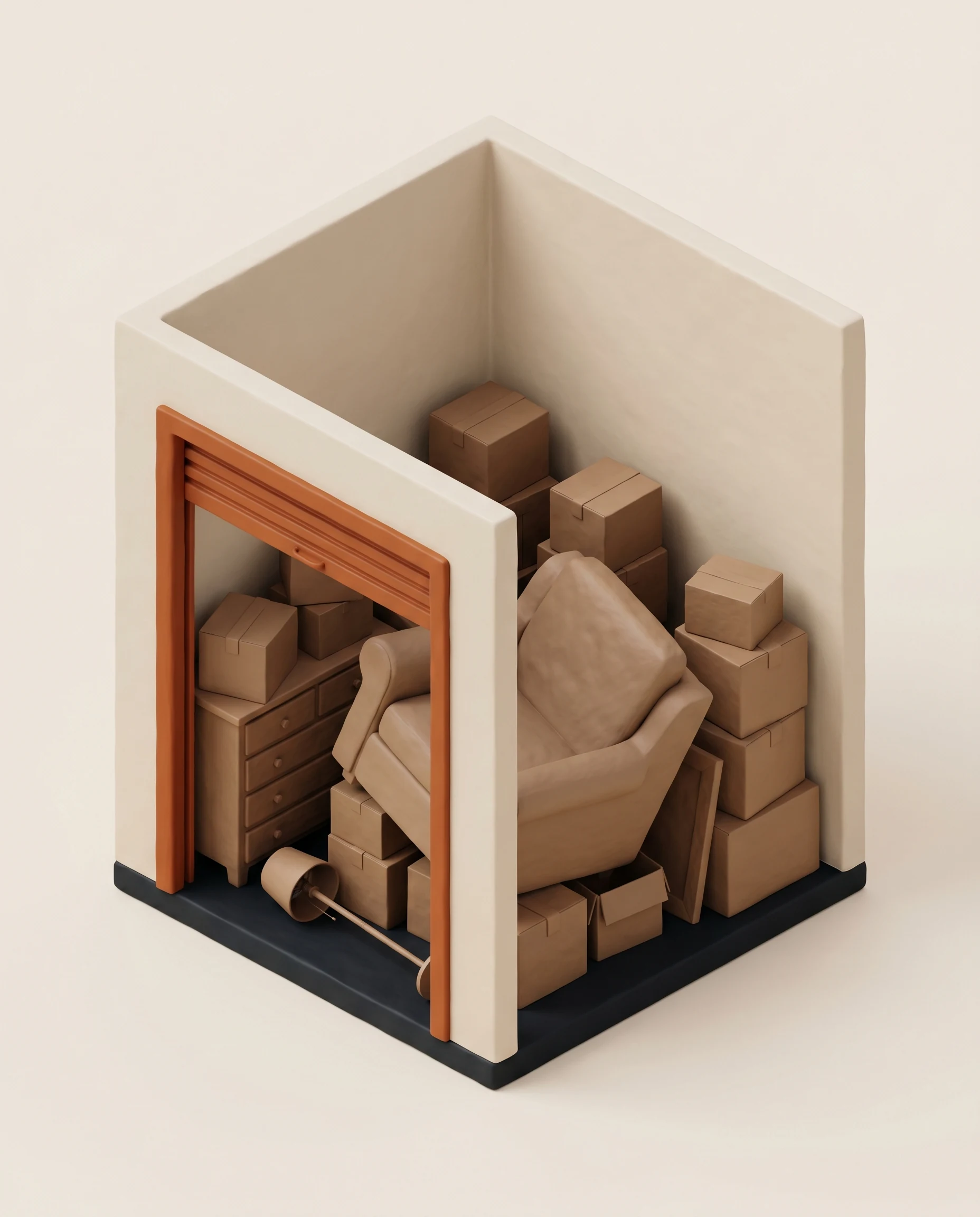 Lagerbox mit rund 3 m² als externer Keller — Platz für Saisongut, Reifen und Werkzeug