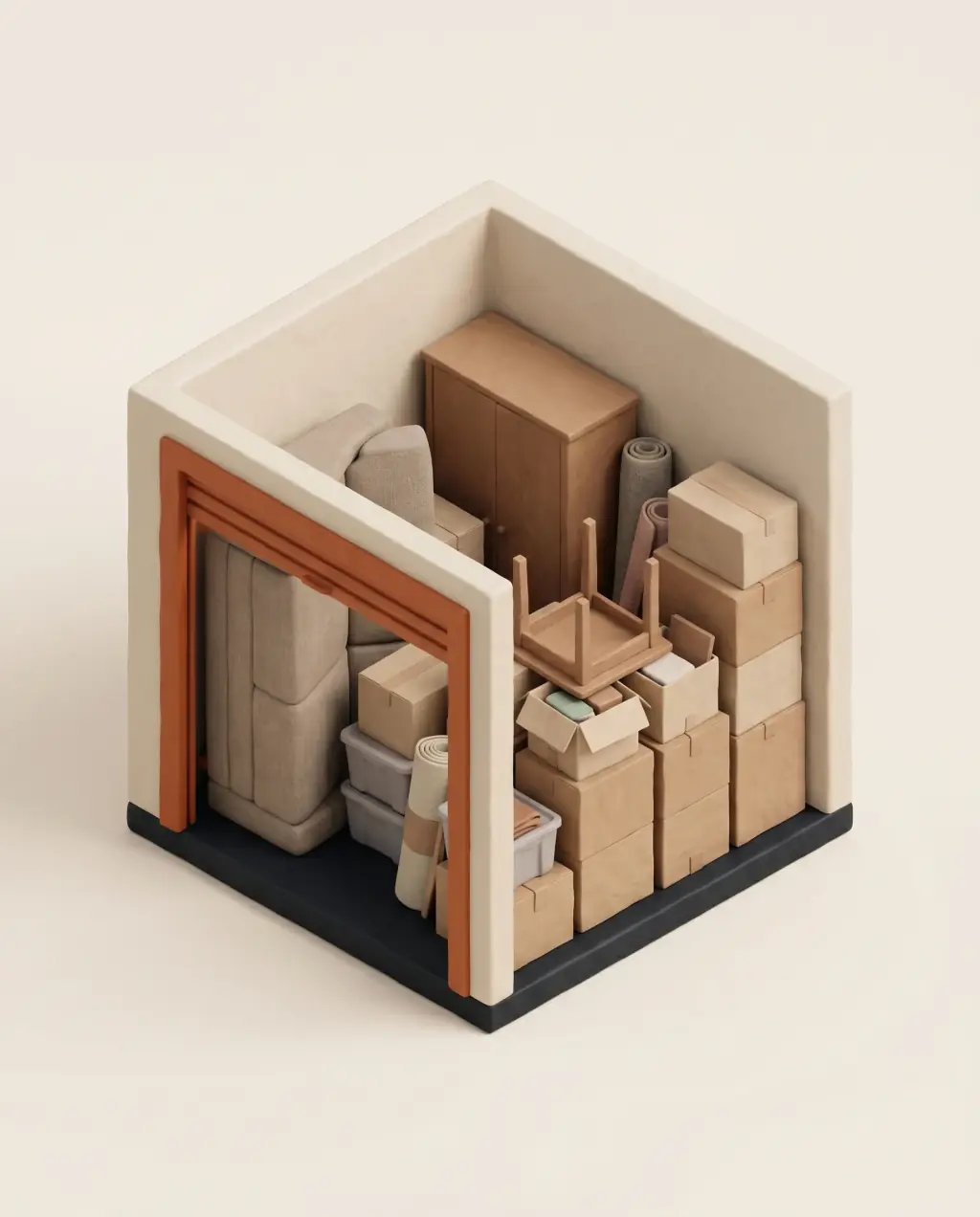 3,99 m² — 1–2-Zimmer-Wohnung