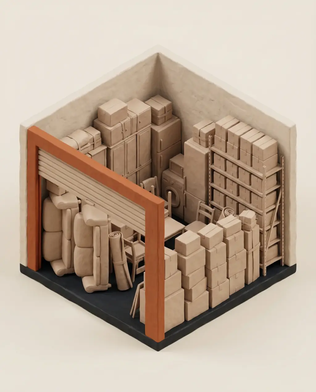14,99 m² — 4-Zimmer + Möbel
